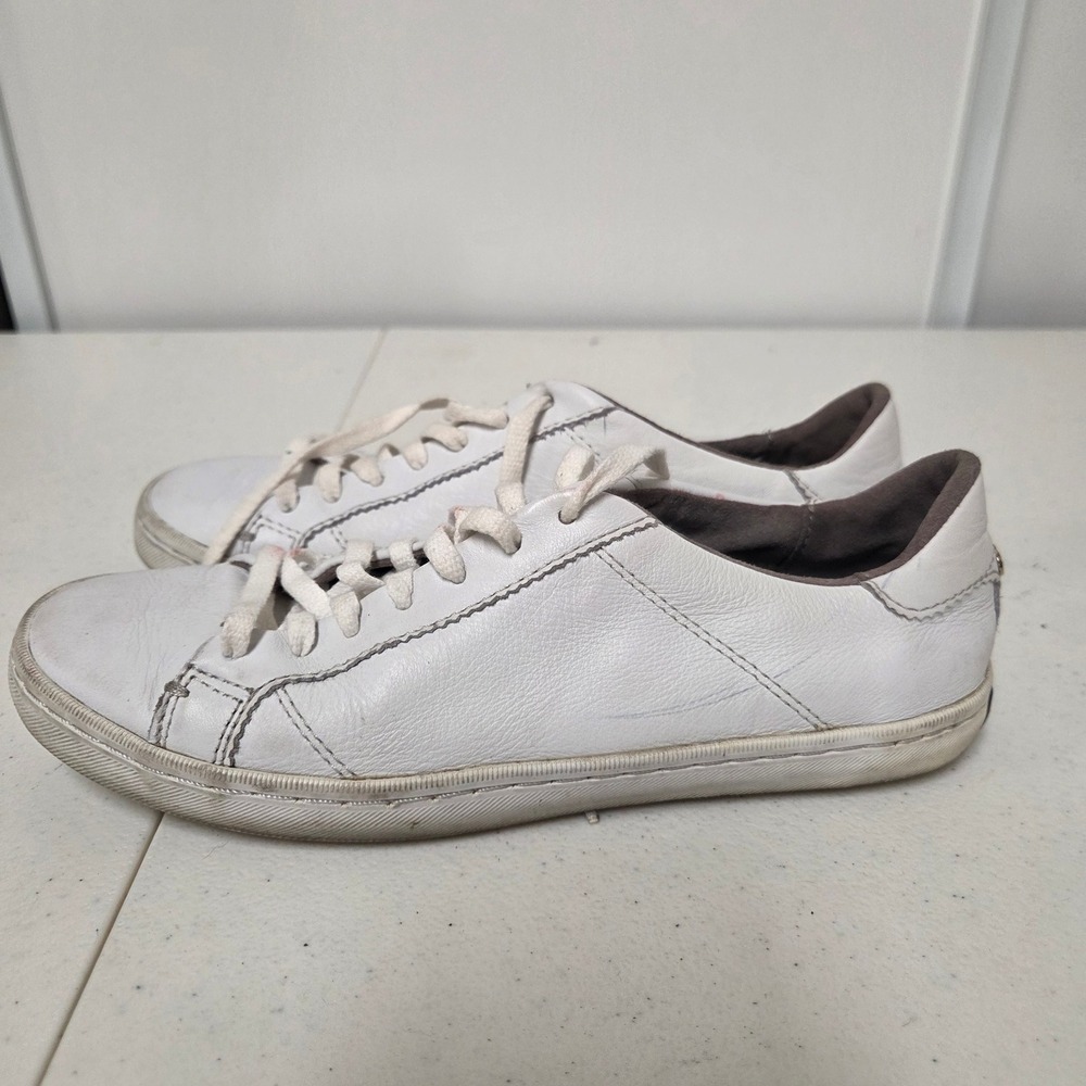 Cole Haan Grand Crosscourt White Leather Sneakers Womens 6B W07341 Low Top